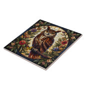 Bezaubernde Nocturnal-Kugel Kunstgalerie Fliese (Seite)