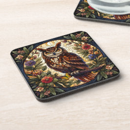 Bezaubernde Nocturnal-Kugel Kunstgalerie Getränkeuntersetzer