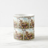 Bezaubernde Osterfeiertage 🌈 🐰 Kaffeetasse (Mittel)