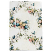 Bezaubernde Ostergeburten und Blütenfrüchte Mittlere Geschenktüte (Vorderseite)