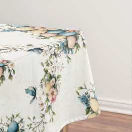 Bezaubernde Ostergeburten und Blütenfrüchte Tischdecke