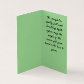 bezaubernde Pinguine Weihnachtskarte (Innenseite)