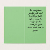 bezaubernde Pinguine Weihnachtskarte (Innenseite Aufgefaltet)