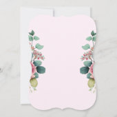 Bezaubernde Prinzessin Drittes Party Einladung zum (Rückseite)