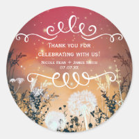Bezaubernde Red Sky Stars & Foliage Gastgeschenk H