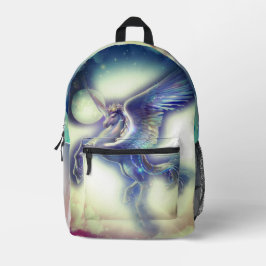 "Bezaubernde Reisen: Einhorn Dreams Bag" Bedruckter Rucksack