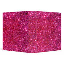 Bezaubernde rosa funkelnd Glittery Mappe des