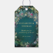 Bezaubernde Rose aus dem Wald Märchen Elegante Hoc Geschenkanhänger (Vorderseite)