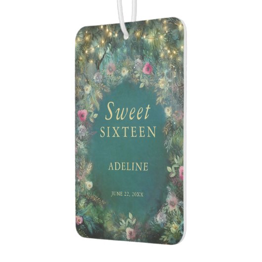 Bezaubernde Rose Grüne Fairy Woodland UAWG Autolufterfrischer (Links)