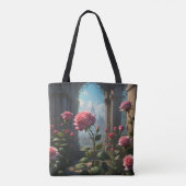 Bezaubernde Rose Tasche (Rückseite)