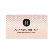 Bezaubernde Rosen-Goldgeschäfts-Karten-Schablone