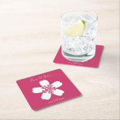 Bezaubernde Sakura im Raspberry Paper Untersetzer (Vor Ort)