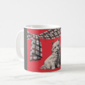 bezaubernde schottische Gebiete Kaffeetasse (Vorderseite Links)