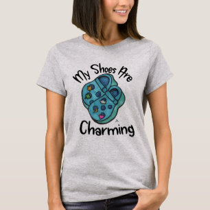 Bezaubernde Schuhe Sammlerstücke Cartoon Kunst Spa T-Shirt