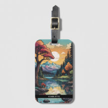 Bezaubernde Seepromenade Ruhe Sonnenuntergang Land