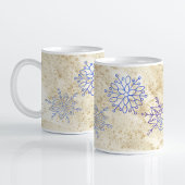 Bezaubernde Snowflake-Kaffee-Tasse Kaffeetasse