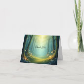 Bezaubernde Sonnenhütte Dankeskarte (Vorderseite)