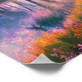 Bezaubernde Sonnenuntergänge im Riverland Poster (Ecke)