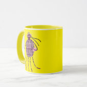 Bezaubernde Spinnenlady-Tasse Tasse (Vorderseite Links)