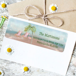 Bezaubernde Strandbäder Seascape Rücksendeadresse