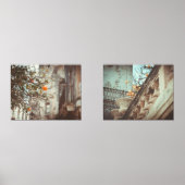 Bezaubernde Straßen Italiens Bilderwand Sets (Vorderseite)