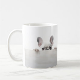 bezaubernde Tasse der Bulldogfotografie