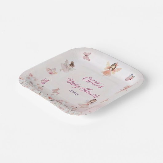 Bezaubernde Teller für Märchenmädchen (Gewinkelt)