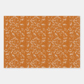 Bezaubernde Tiere aus Herbst und Winter-Wäldern Geschenkpapier Set (Vorderseite 3)