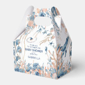 Bezaubernde Untersee-Babydusche Danke Geschenkschachtel (Rückseite)