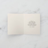 Bezaubernde Vintage Nutcracker Weihnachten Karte (Innenseite)