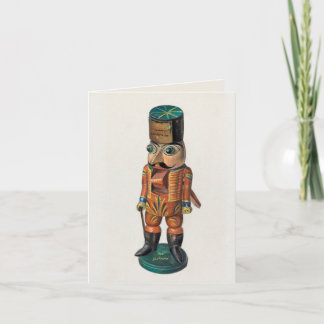Bezaubernde Vintage Nutcracker Weihnachten Karte
