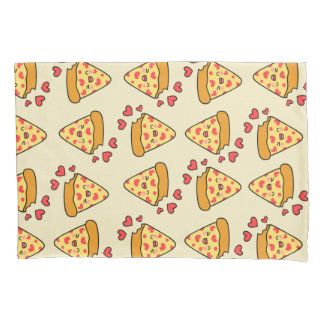 Bezaubernde Vintage-Pizza lustiges beiges Kinder J Kissenbezug