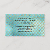 Bezaubernde Visitenkarte (Rückseite)