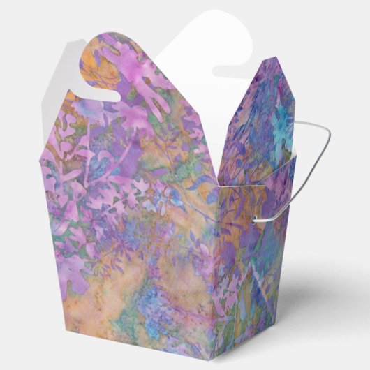 Bezaubernde Waldbatik Geschenkschachtel (Geöffnet)