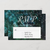 Bezaubernde Waldbäume - Luftfeuchtigkeit UAWG Einladung (Vorne/Hinten)