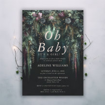 Bezaubernde Walddusche aus Märchenwald