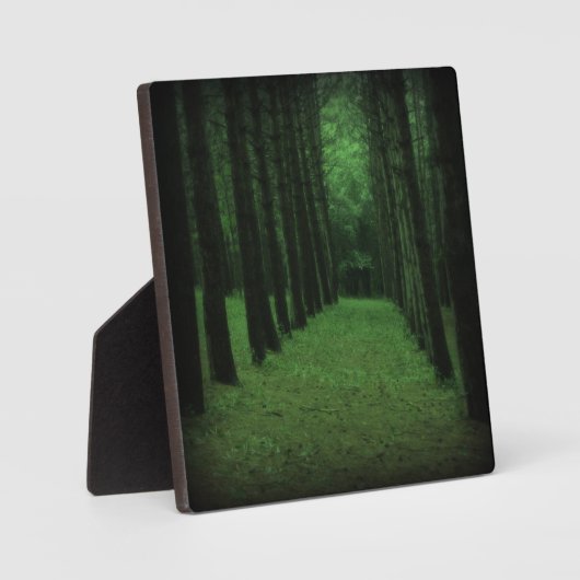Bezaubernde Waldebene Fotoplatte (Vorderseite)