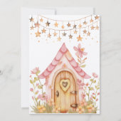 Bezaubernde Waldfarm Einladung zum ersten Geburtst (Rückseite)