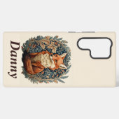 Bezaubernde Waldfoxen mit Individuelle Name Samsung Galaxy Hülle (Rückseite (Horizontal))