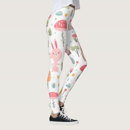 Bezaubernde Waldfreunde Leggings (Rechts)