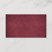 Bezaubernde Waldhochzeit Begleitkarte (Rückseite)