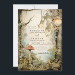 Bezaubernde Waldhochzeit Einladung<br><div class="desc">Der ätherische Waldweg von Blume und Bäumen ist in diesem zauberhaften,  zauberhaften Stil der Hochzeitsreise mit Bäumen,  zauberhaftem Pilz und hängenden Laternenleuchten zu finden. Bestellen Sie im Druck,  als digitaler Download oder beides. Erstellen Sie eine ätherische Themenladen für Ihren besonderen Tag.</div>