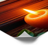 Bezaubernde Waldlandschaft mit Fairies Poster (Ecke)