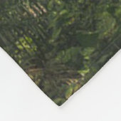 Bezaubernde Waldmütterchen Fleecedecke (Ecke)