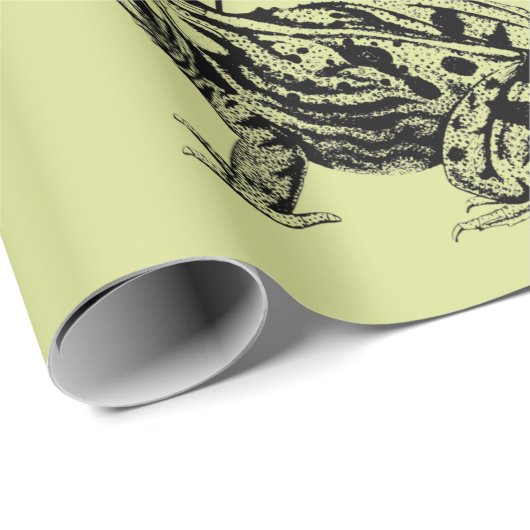 Bezaubernde Waldschinken und Frösche nach Maß Geschenkpapier (Rolleneckpunkt)