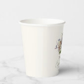 Bezaubernde Waldtiere Birthday Cream Pappbecher (Rechts)