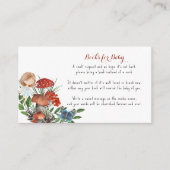 Bezaubernde Waldweihe | Buchanfrage Begleitkarte (Vorderseite)