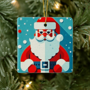 bezaubernde Weihnachten Keramikornament