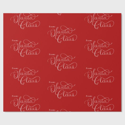 Bezaubernde Weihnachtsfeiertage am Nordpol Geschenkpapier (Flach)