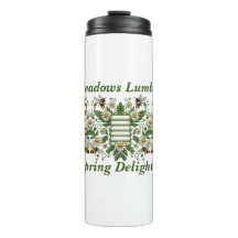 Bezaubernde Wiesen Lumbar Frühjahr Delight Pillow